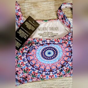 Wolven Threads XL Colorful Mandala Top